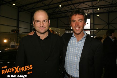 Hans Reiter (links) en Peter Kox